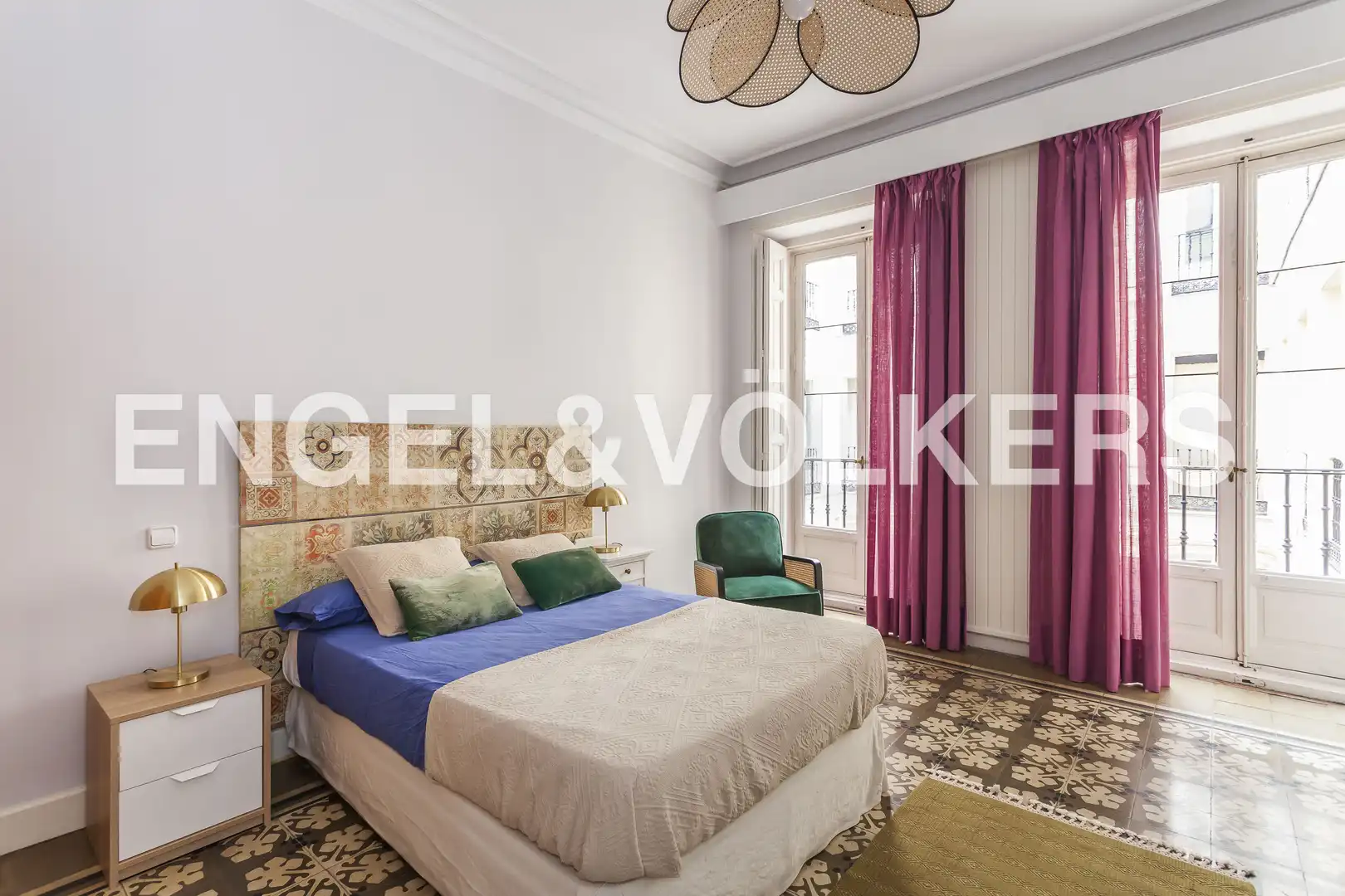 Habitación de Piso de alquiler en Madrid con Aire acondicionado, Calefacción y Parquet