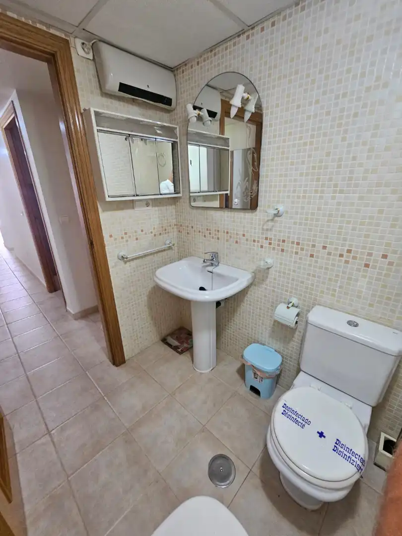 Baño de Casa o chalet de alquiler en Los Alcázares con Aire acondicionado, Terraza y Amueblado