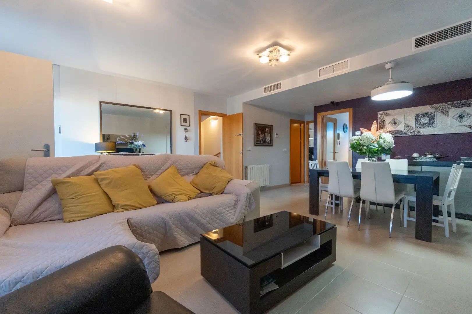 Living room of Detached homes for sale in Murcia  with Air Conditioner, Heating and Private garden