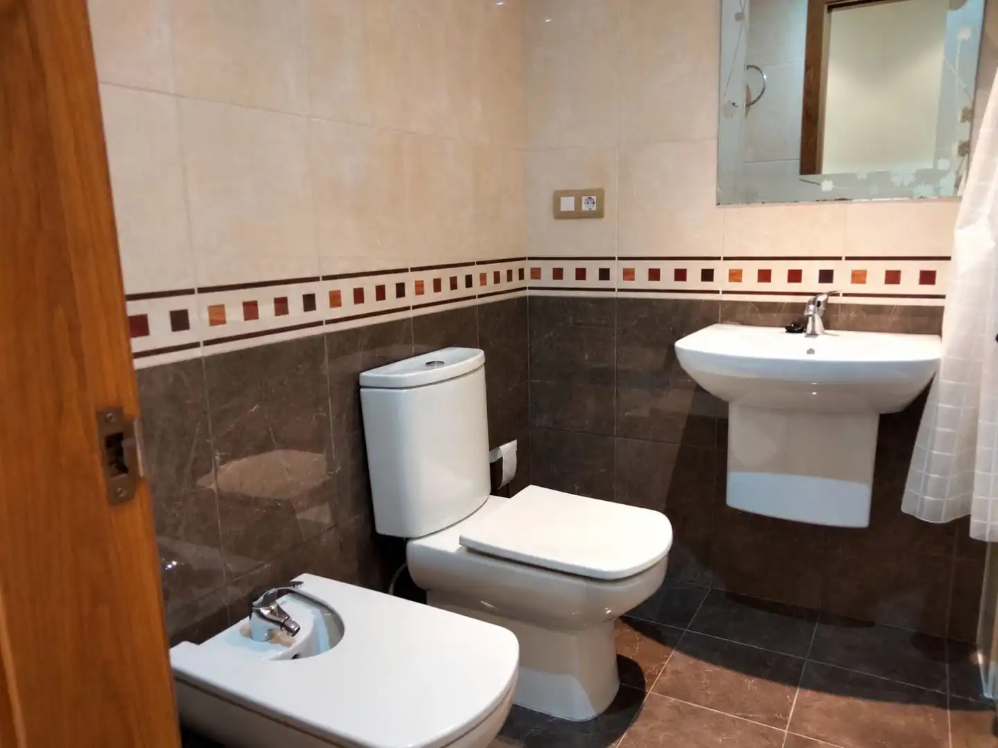 Badezimmer von Wohnung zur Miete in Centro