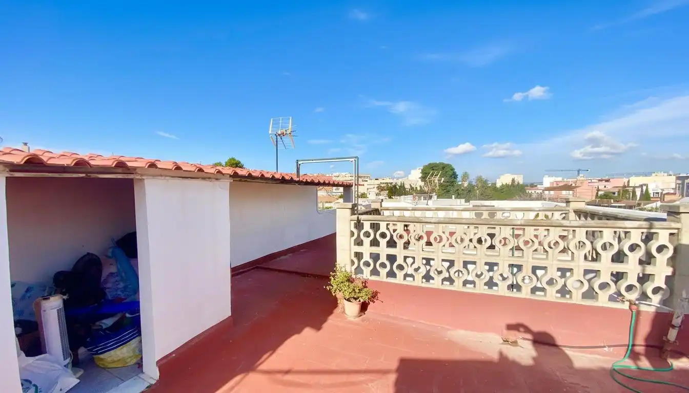 Terrace of Flat for sale in  Palma de Mallorca  with Terrace, Storage room and Furnished