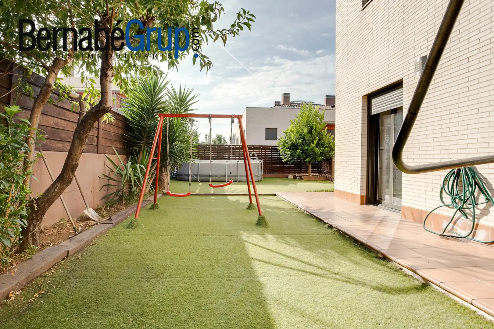 Garten von Wohnung zum Verkauf in Les Franqueses del Vallès mit Klimaanlage, Heizung und Privatgarten