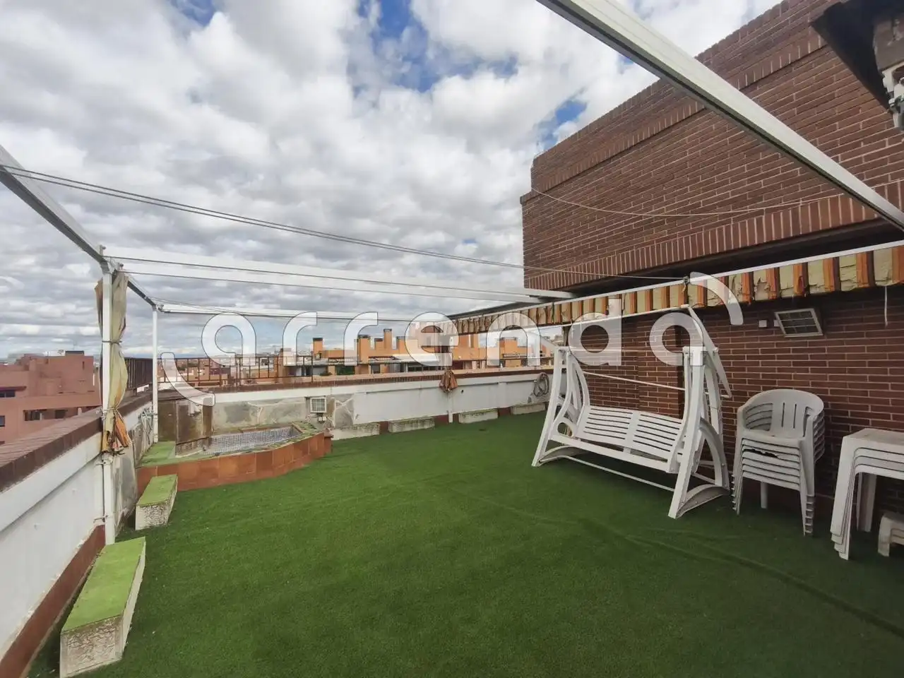 Terraza de Ático en venta en Madrid