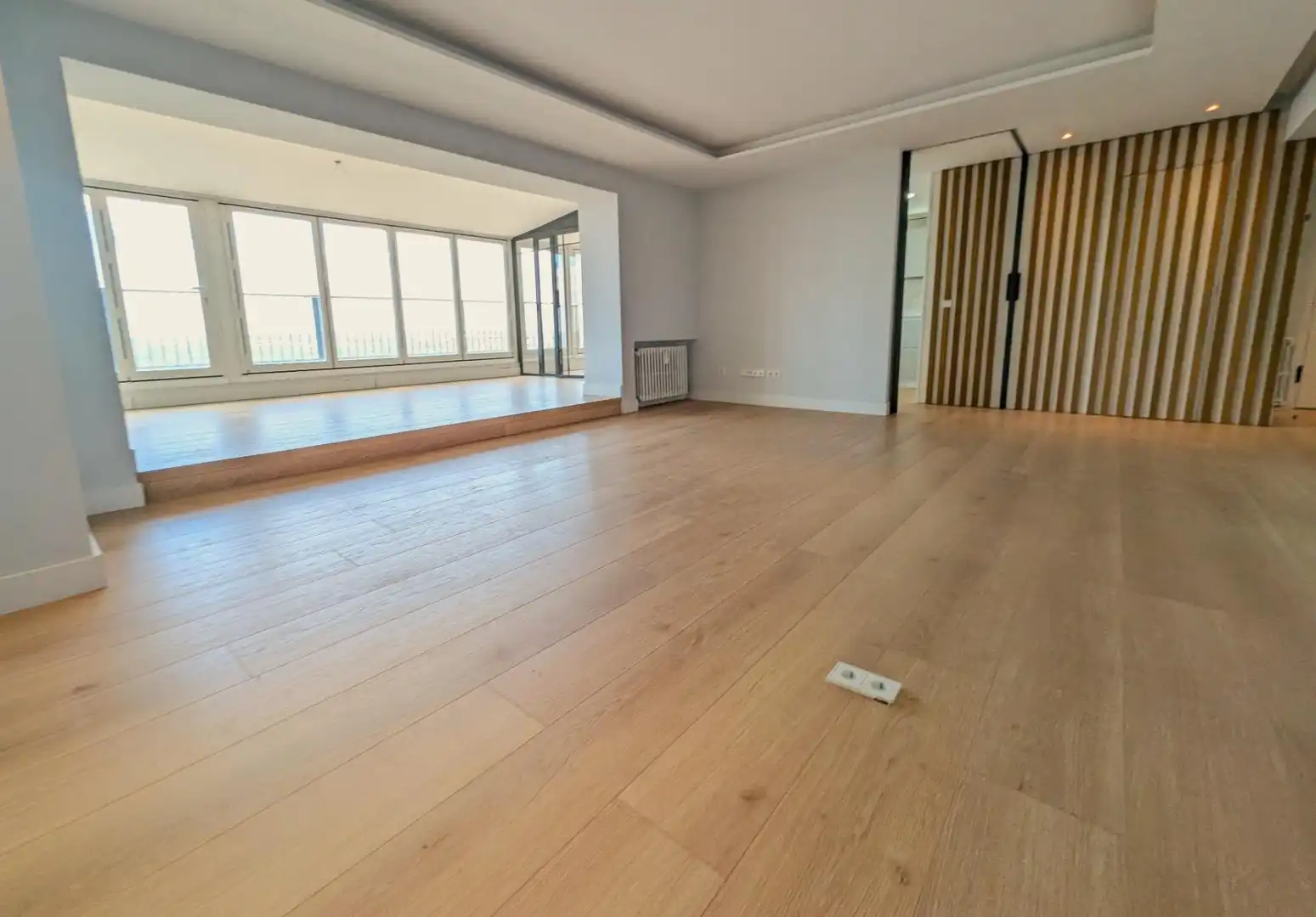 Sala d'estar de Àtic en venda en Madrid amb Aire condicionat, Calefacció i Terrassa