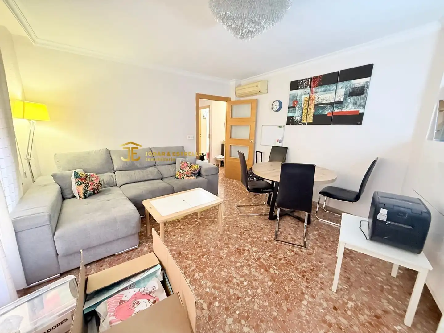 Sala de estar de Piso en venta en Lorca con Aire acondicionado, Calefacción y Terraza