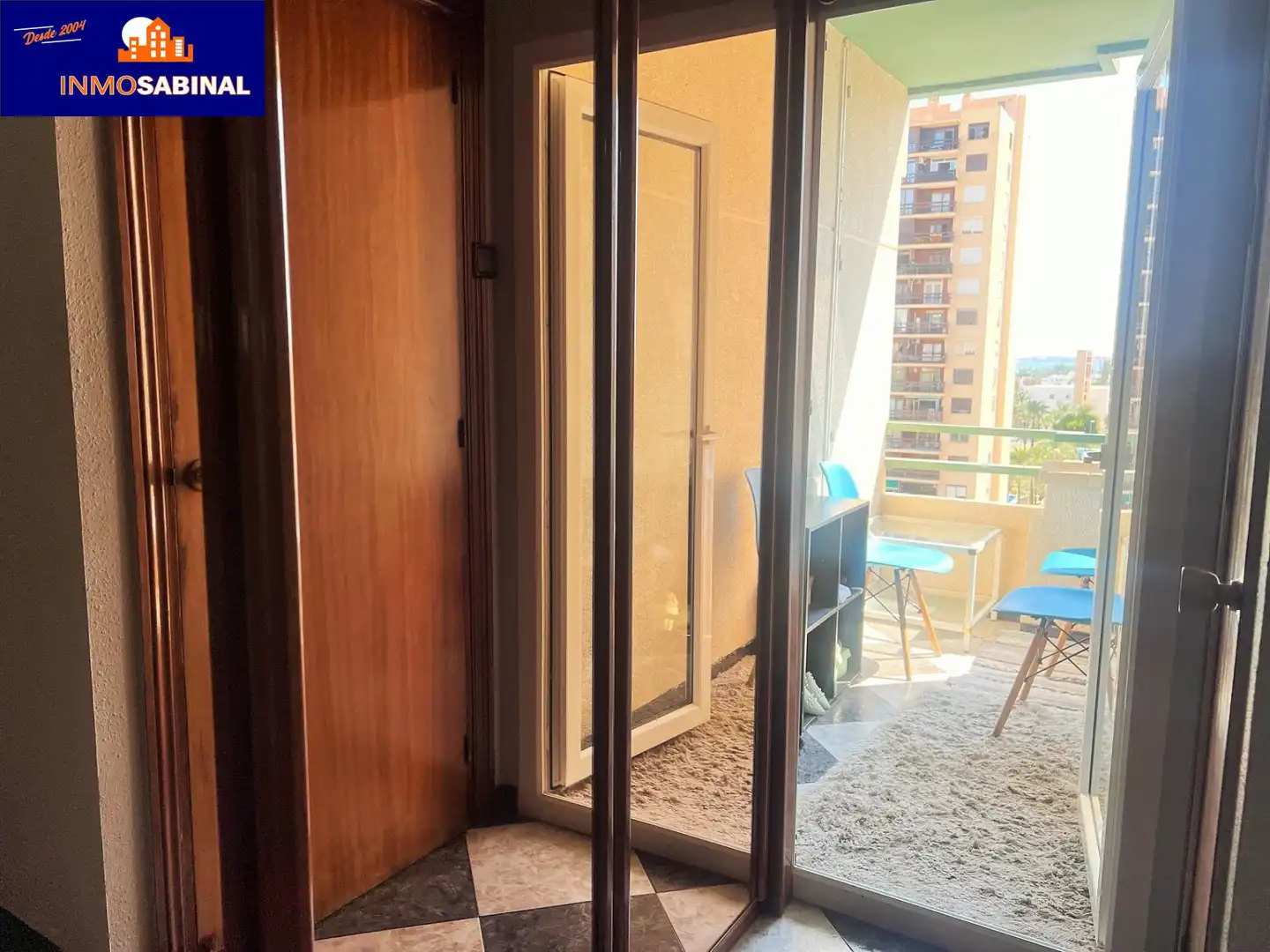 Terraza de Estudio en venta en Roquetas de Mar con Jardín privado, Terraza y Piscina comunitaria