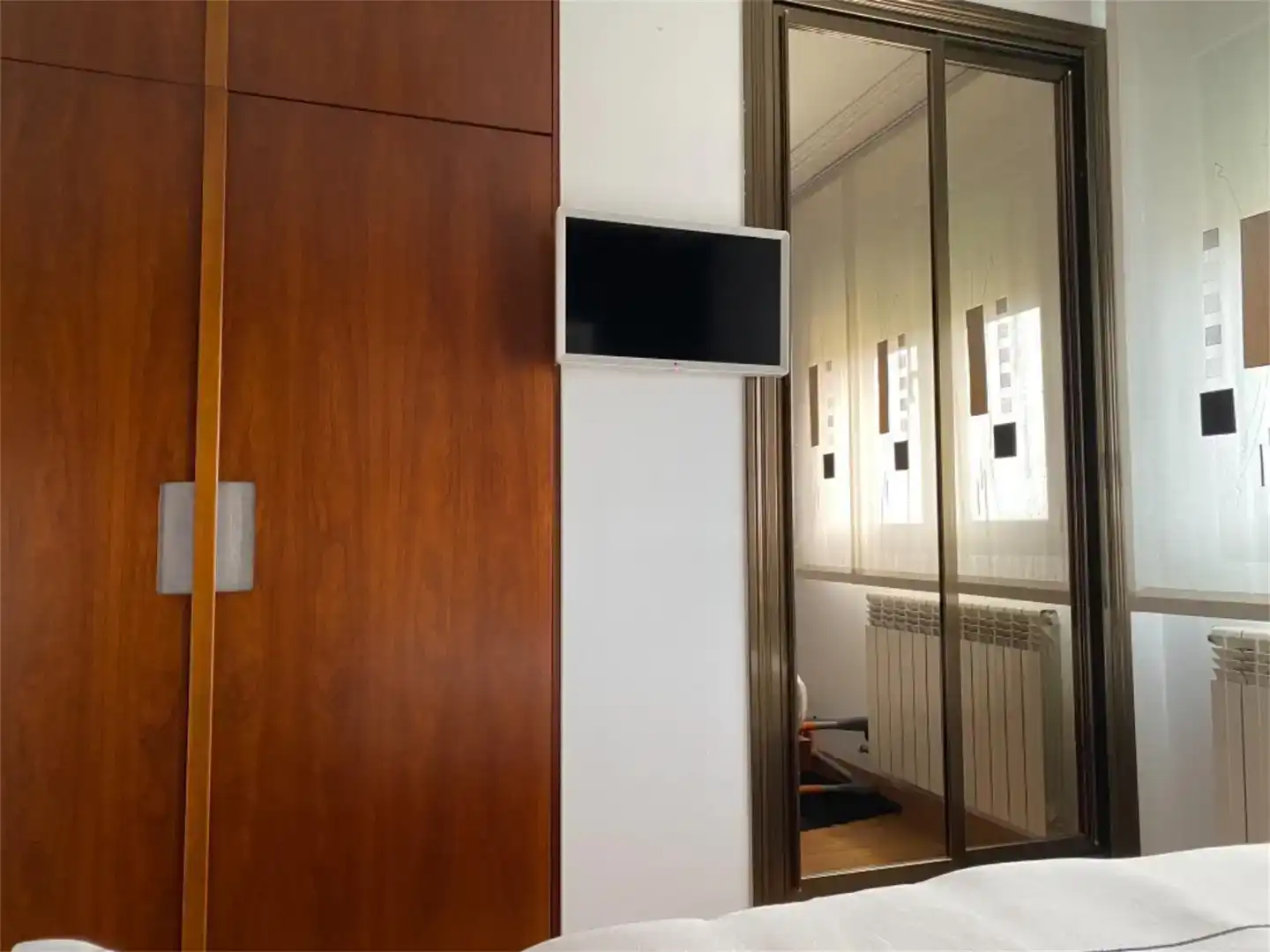 Schlafzimmer von Wohnung zum Verkauf in Almazán mit Klimaanlage und Balkon