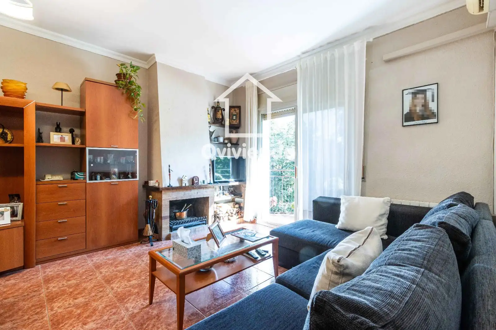 Living room of Flat for sale in Sabadell  with Air Conditioner, Heating and Terrace