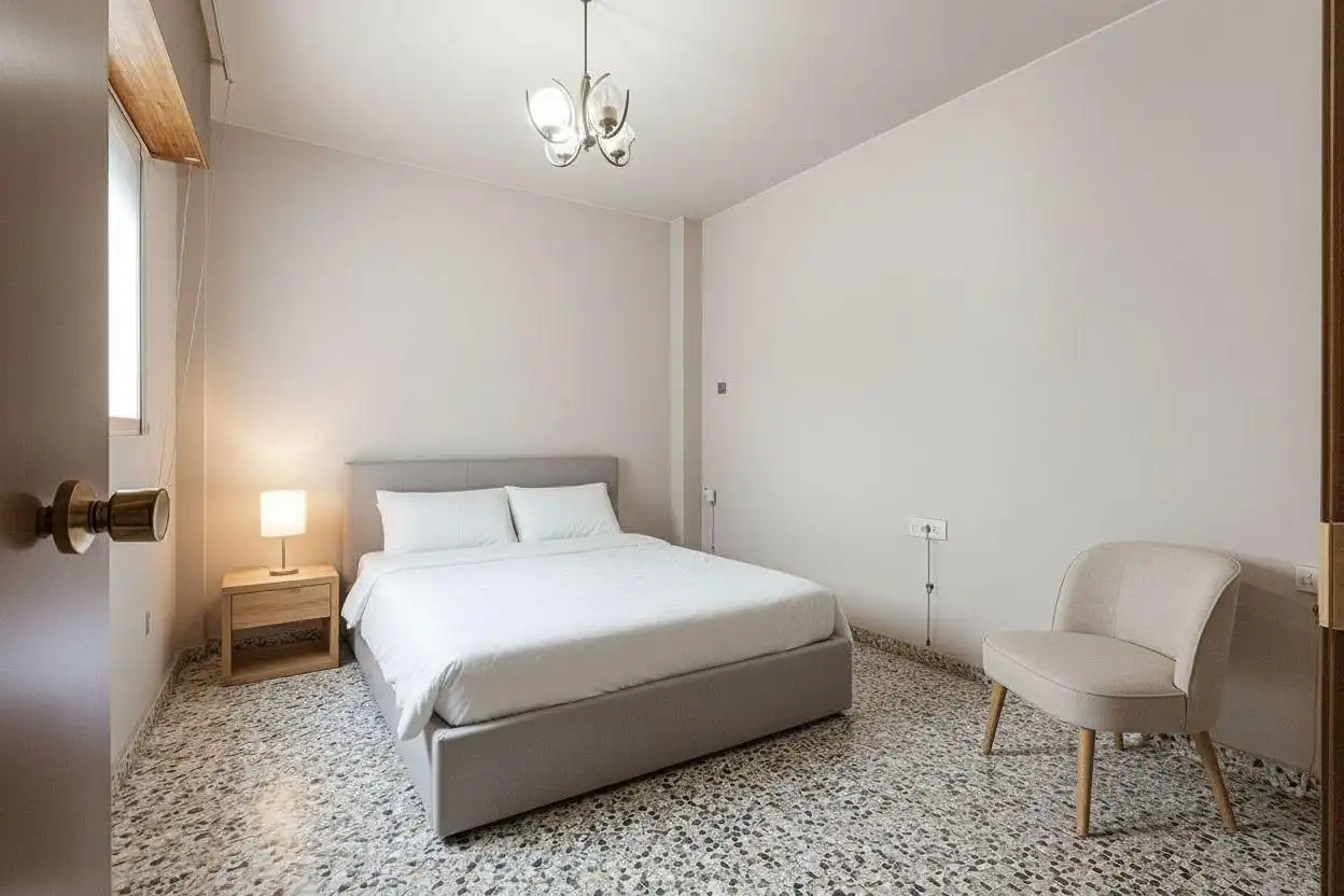 Bedroom of Flat for sale in Murcia  with Balcony