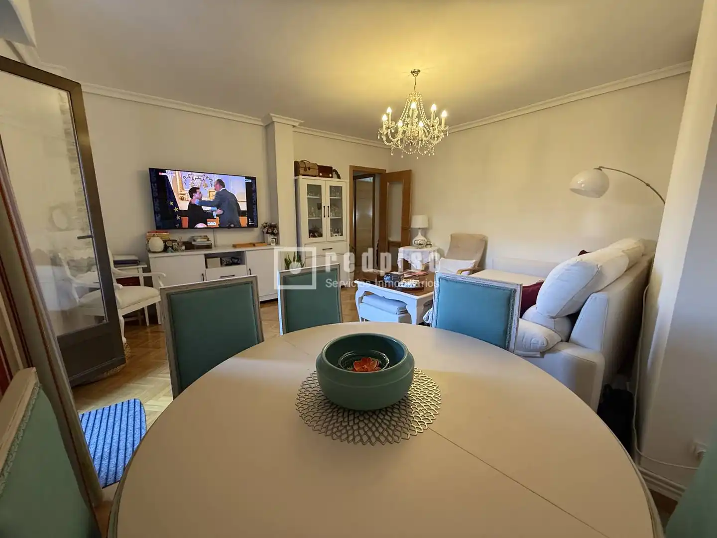 Living room of Flat for sale in Villa de Vallecas