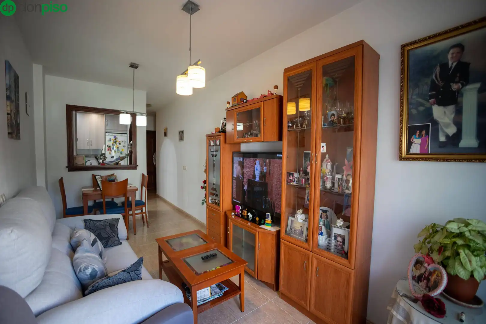 Sala d'estar de Apartament en venda en Mijas