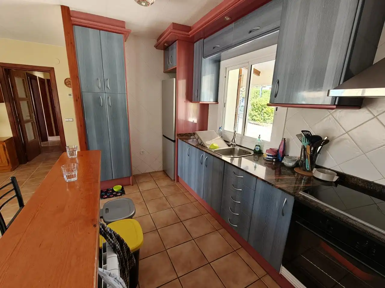 Cuina de Casa o xalet en venda en Caldes de Malavella amb Aire condicionat, Calefacció i Jardí privat
