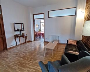 Living room of Flat to rent in  Valencia Capital  with Air Conditioner and Terrace