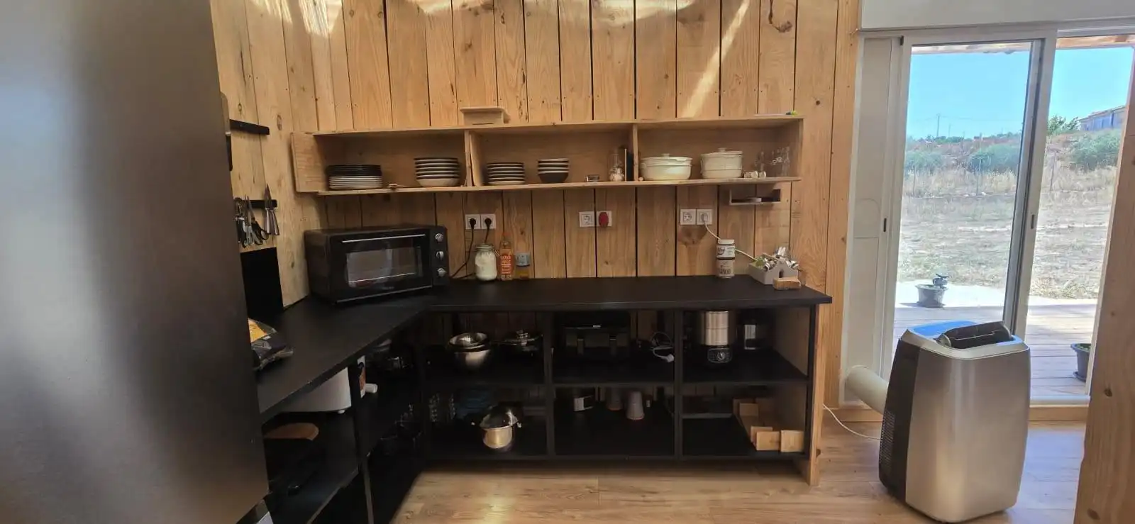 Cocina de Casa o chalet en venta en Fuente Álamo de Murcia con Aire acondicionado, Calefacción y Jardín privado