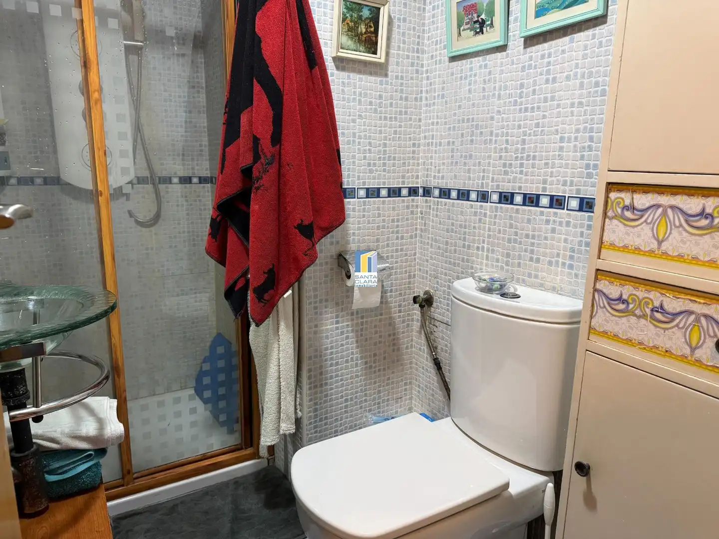 Bathroom of Flat for sale in Zamora Capital   with Parquet flooring, Terrace and Balcony