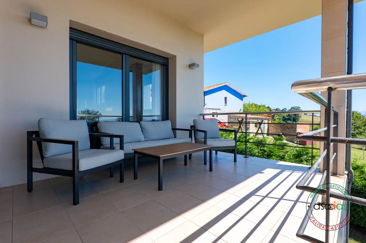 Terraza de Casa o chalet en venta en Gijón  con Calefacción, Jardín privado y Terraza