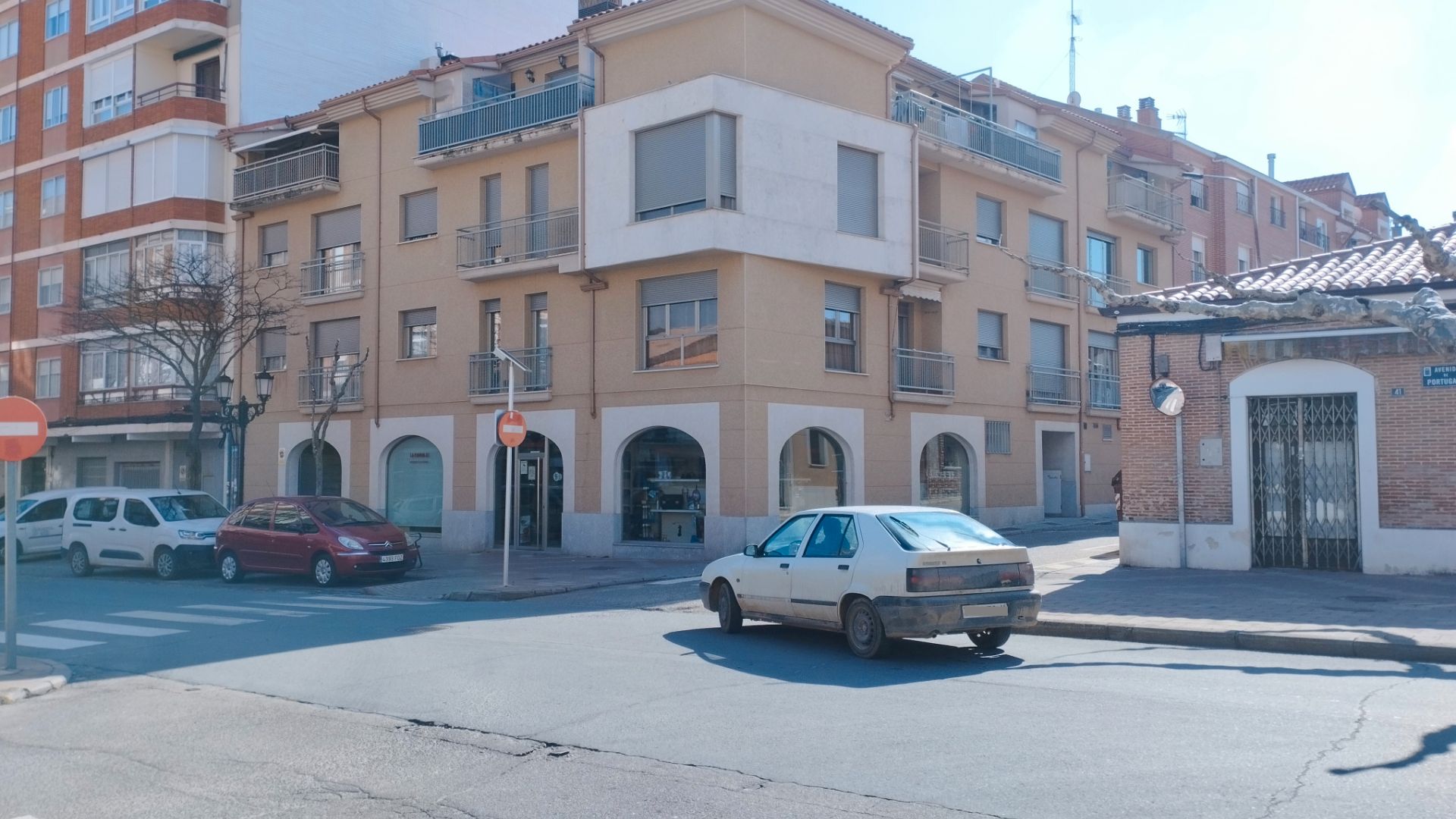 Exterior view of Flat for sale in Medina del Campo  with Heating, Parquet flooring and Terrace