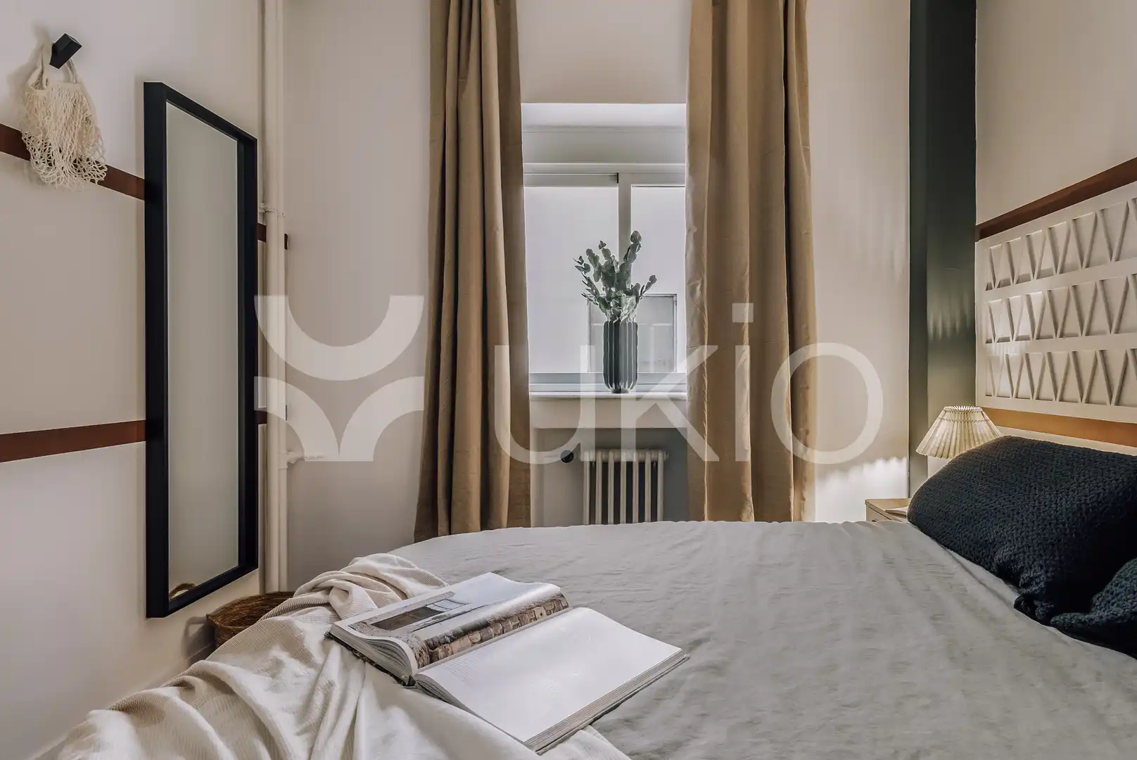 Dormitori de Apartament de lloguer en Barrio de Salamanca