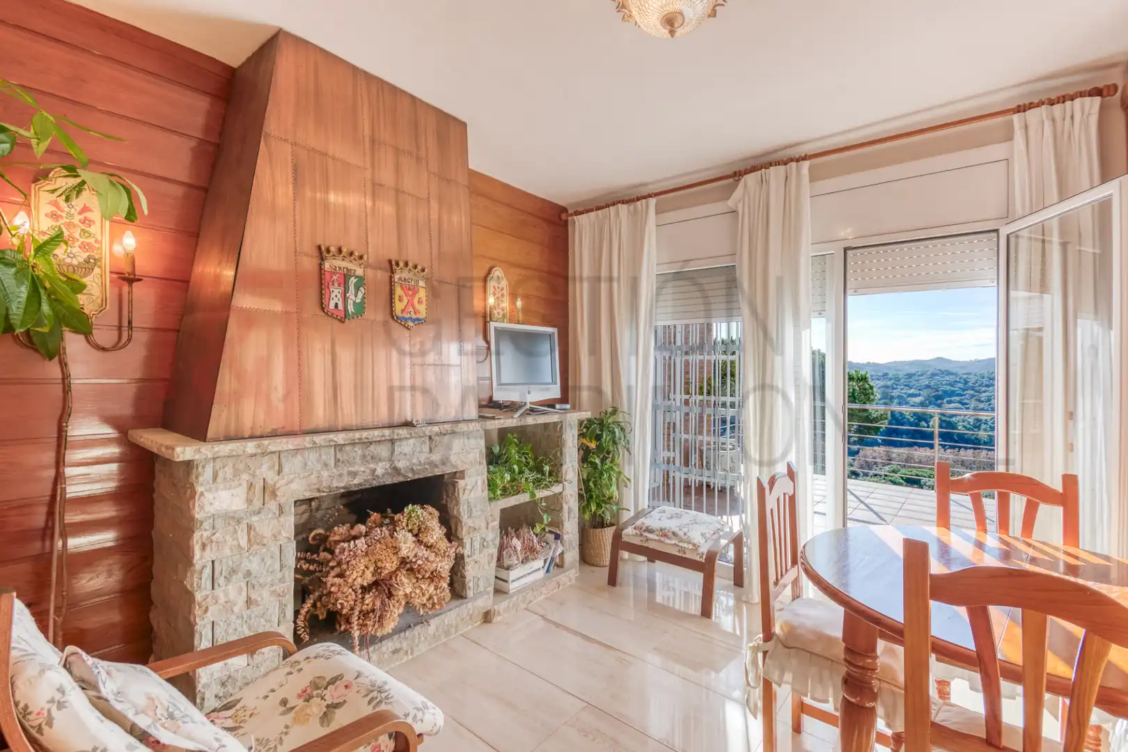 Dormitori de Casa o xalet en venda en Vallromanes amb Calefacció, Jardí privat i Terrassa