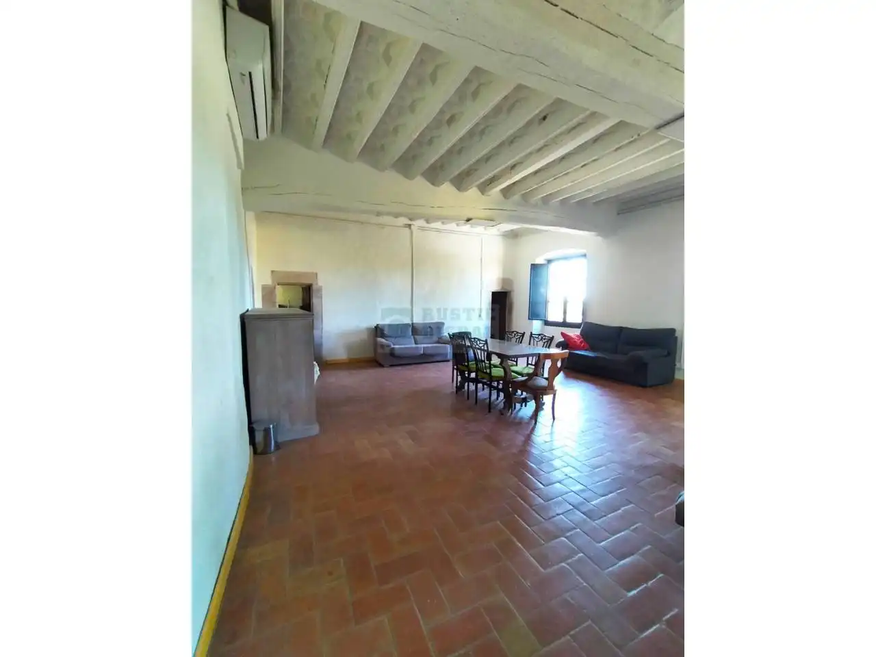 Living room of Country homes for rent in Vilanant  with Air Conditioner, Heating and Private garden