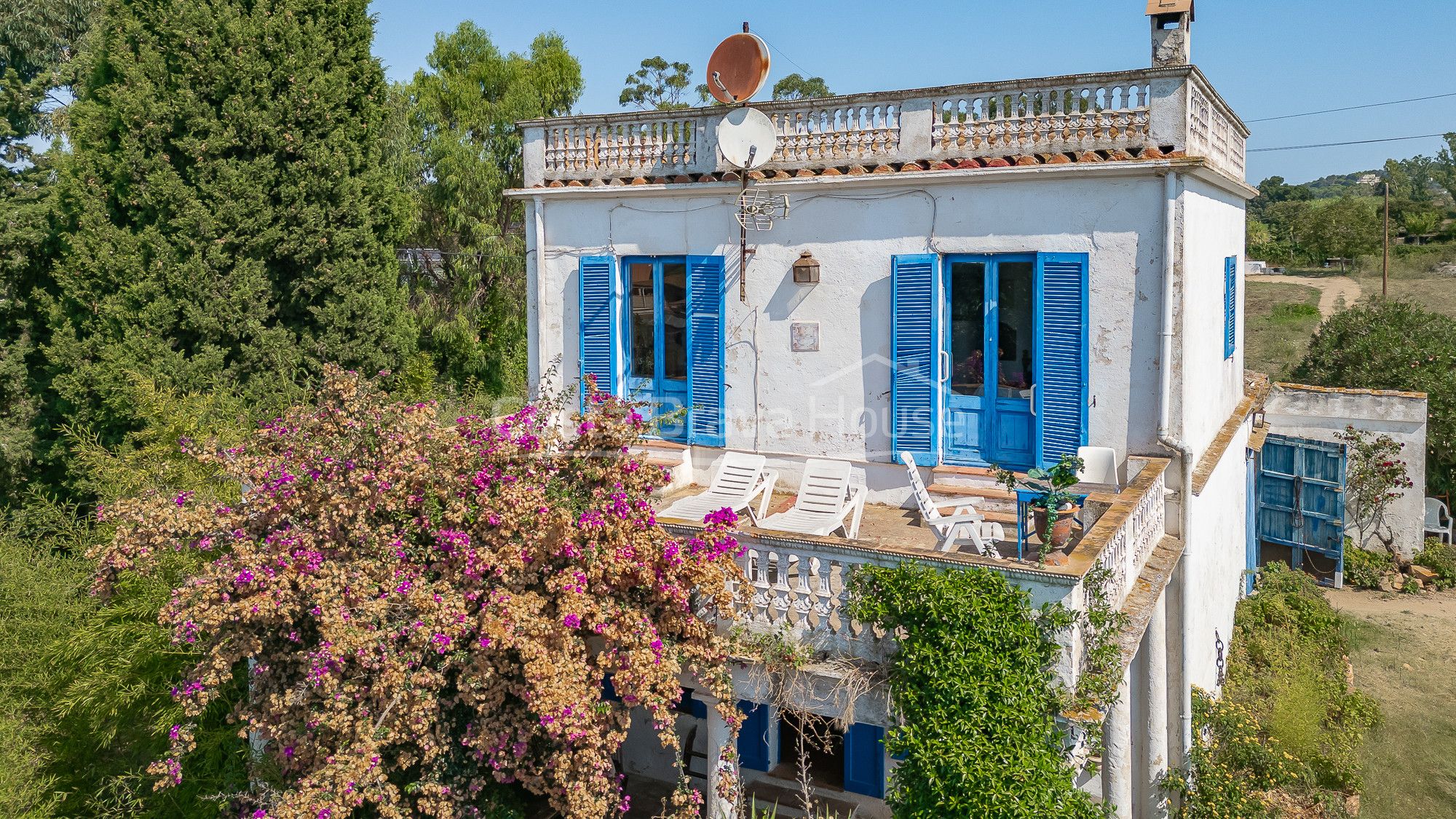 Exterior view of House or chalet for sale in Palafrugell  with Air Conditioner, Heating and Private garden