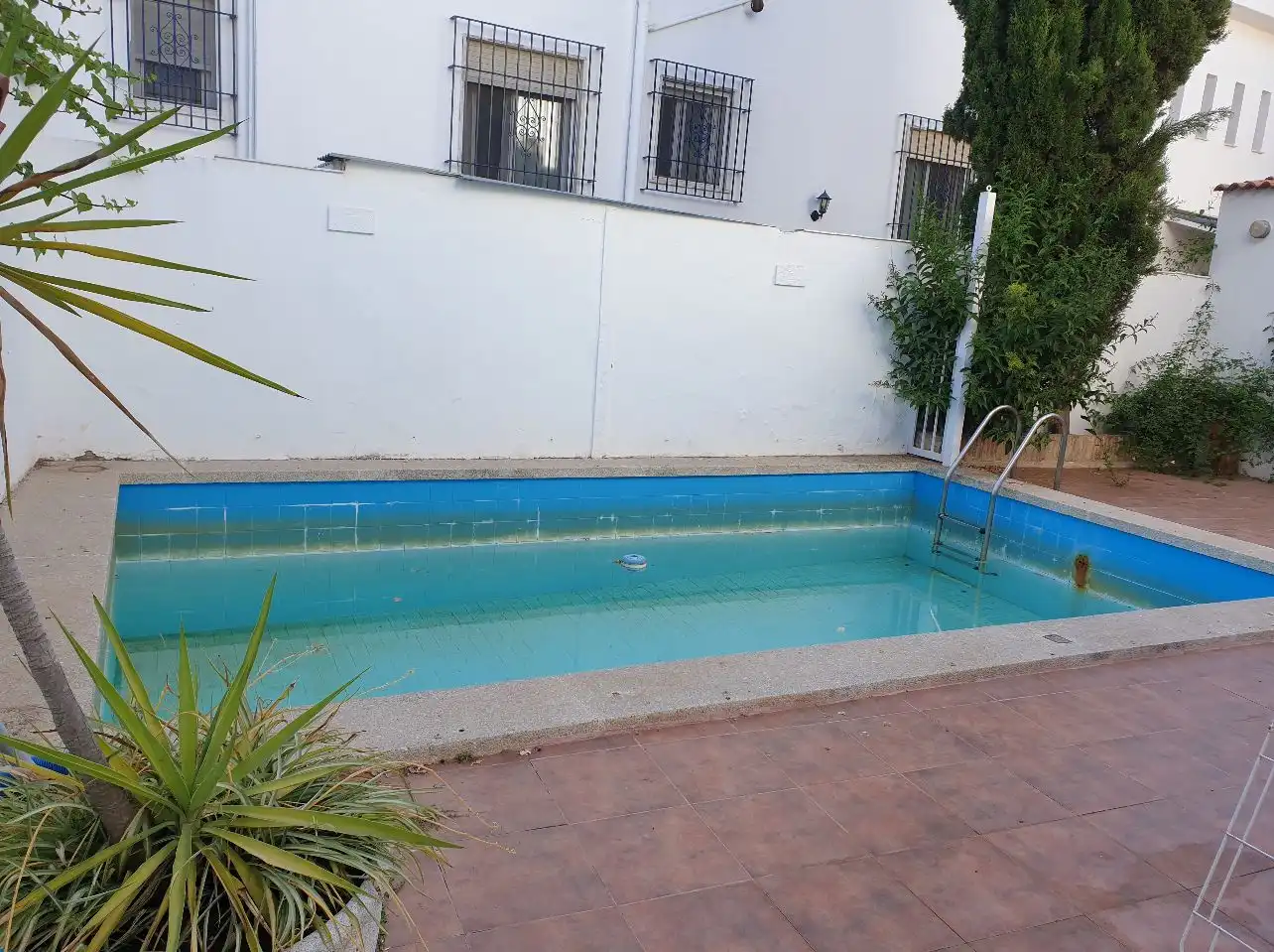 Schwimmbecken von Haus oder Chalet zur Miete in Sevilla mit Klimaanlage, Heizung und Privatgarten