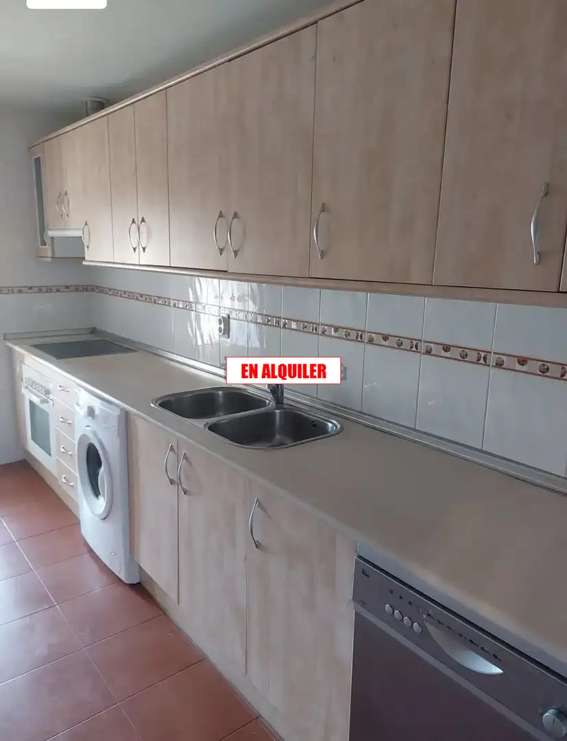 Küche von Maisonette zur Miete in Ciudad Real mit Klimaanlage, Heizung und Terrasse