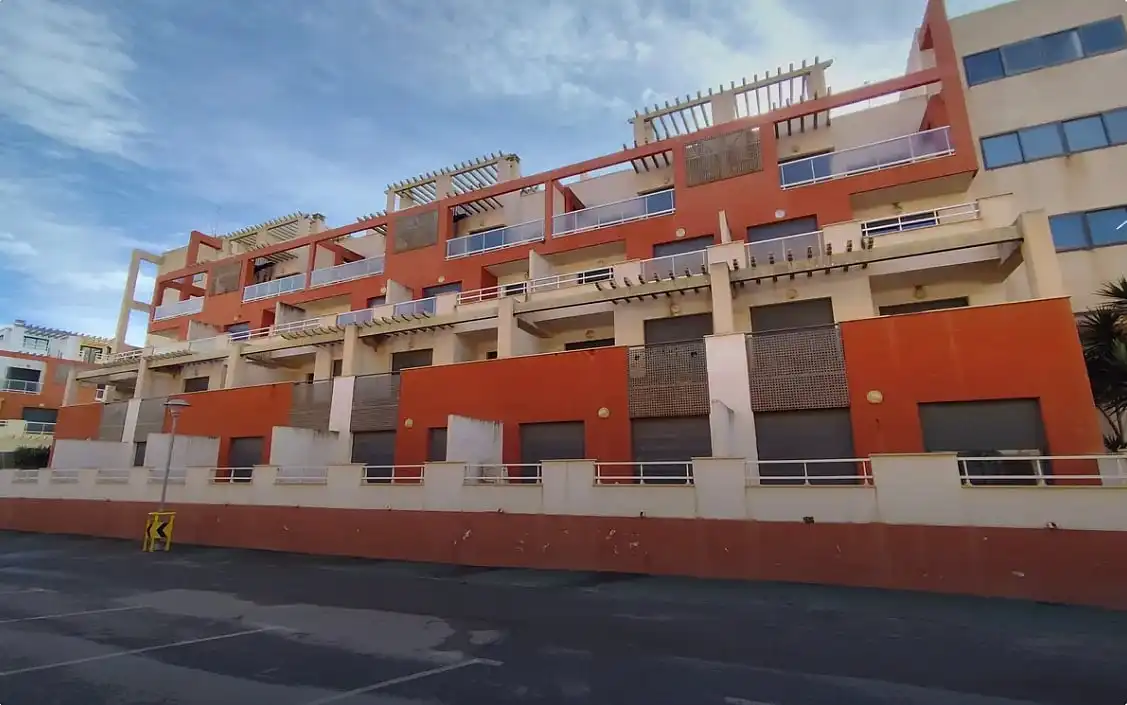 Vista exterior de Apartamento en venta en Vera con Aire acondicionado, Jardín privado y Terraza