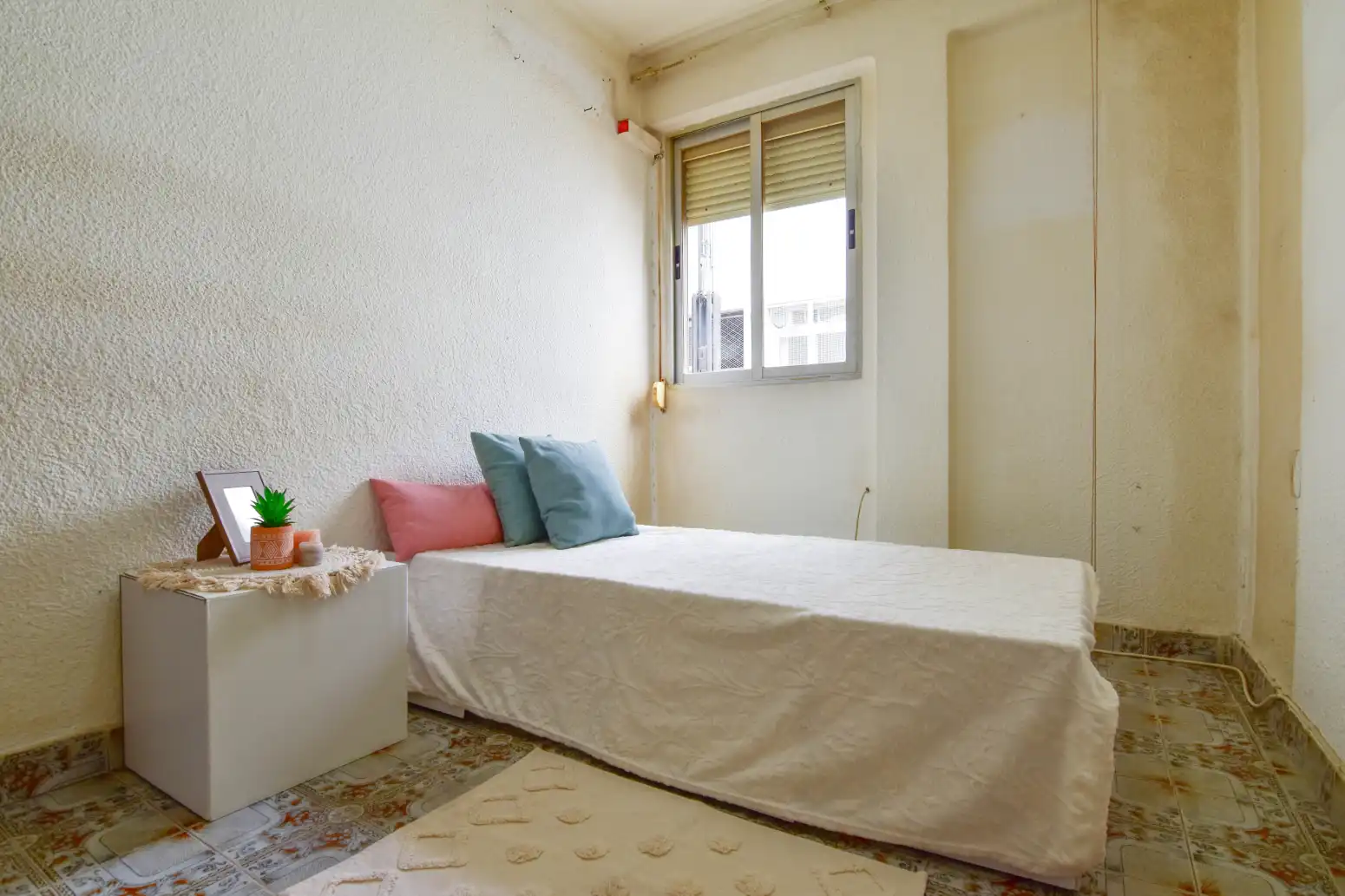 Schlafzimmer von Dachboden zum Verkauf in Valencia mit Klimaanlage, Heizung und Terrasse