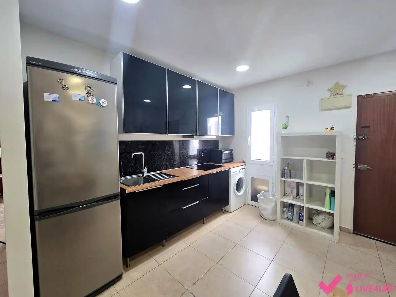 Kitchen of Flat for rent in Sevilla  with Air Conditioner, Terrace and Furnished