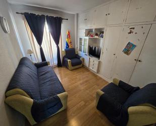 Living room of Flat for sale in  Madrid Capital  with Heating and Balcony