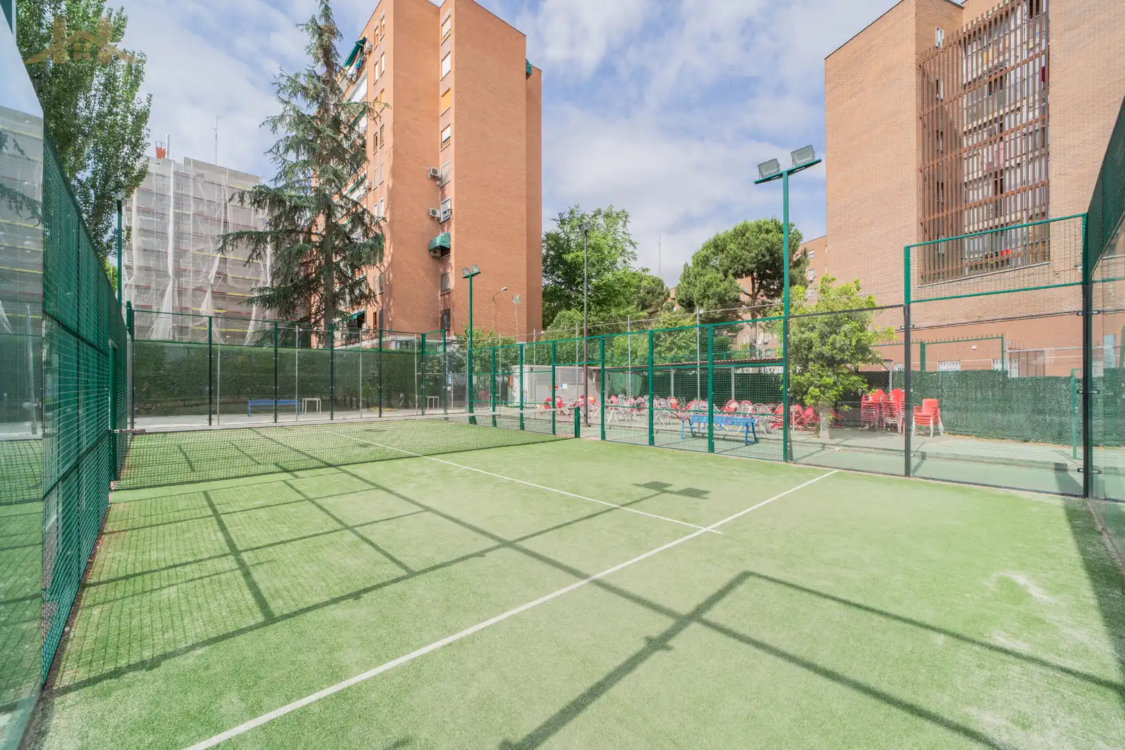 Garten von Wohnung zum Verkauf in Fuenlabrada mit Heizung, Parkett und Terrasse