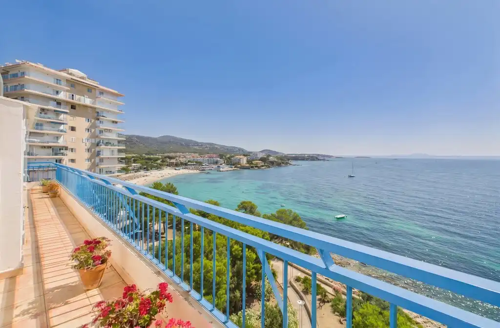 Balcony of Attic for sale in Calvià  with Air Conditioner, Terrace and Furnished