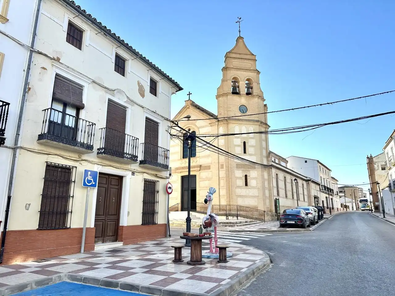 Vista exterior de Casa o chalet en venta en Fuente de Piedra con Balcón