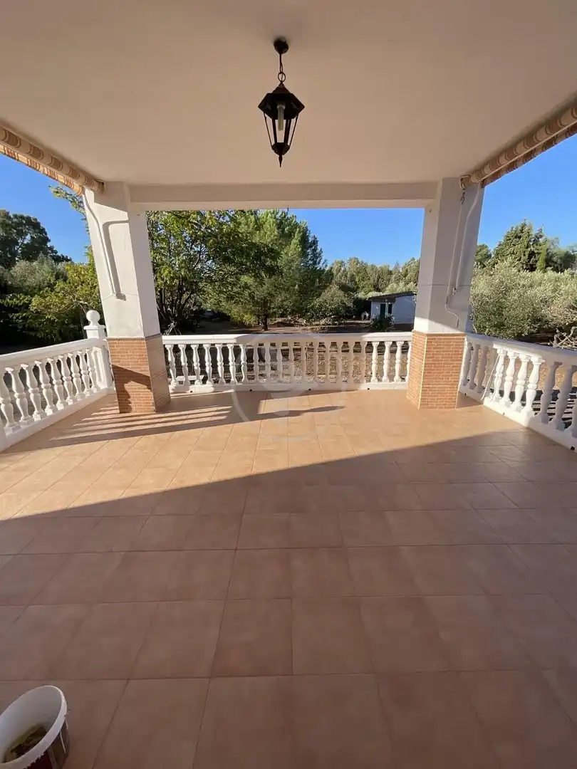 Terraza de Finca rústica en venta en Linares con Piscina