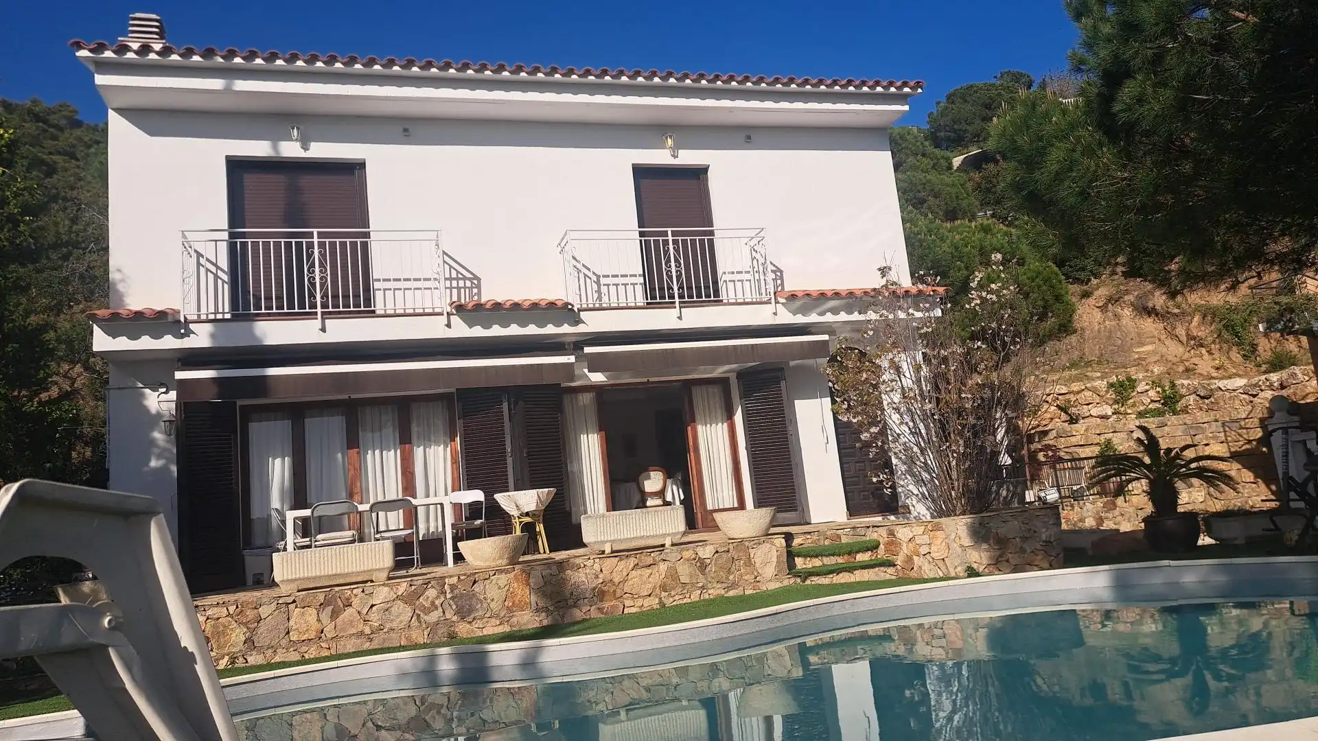 Piscina de Casa o xalet en venda en Lloret de Mar amb Jardí privat, Terrassa i Traster