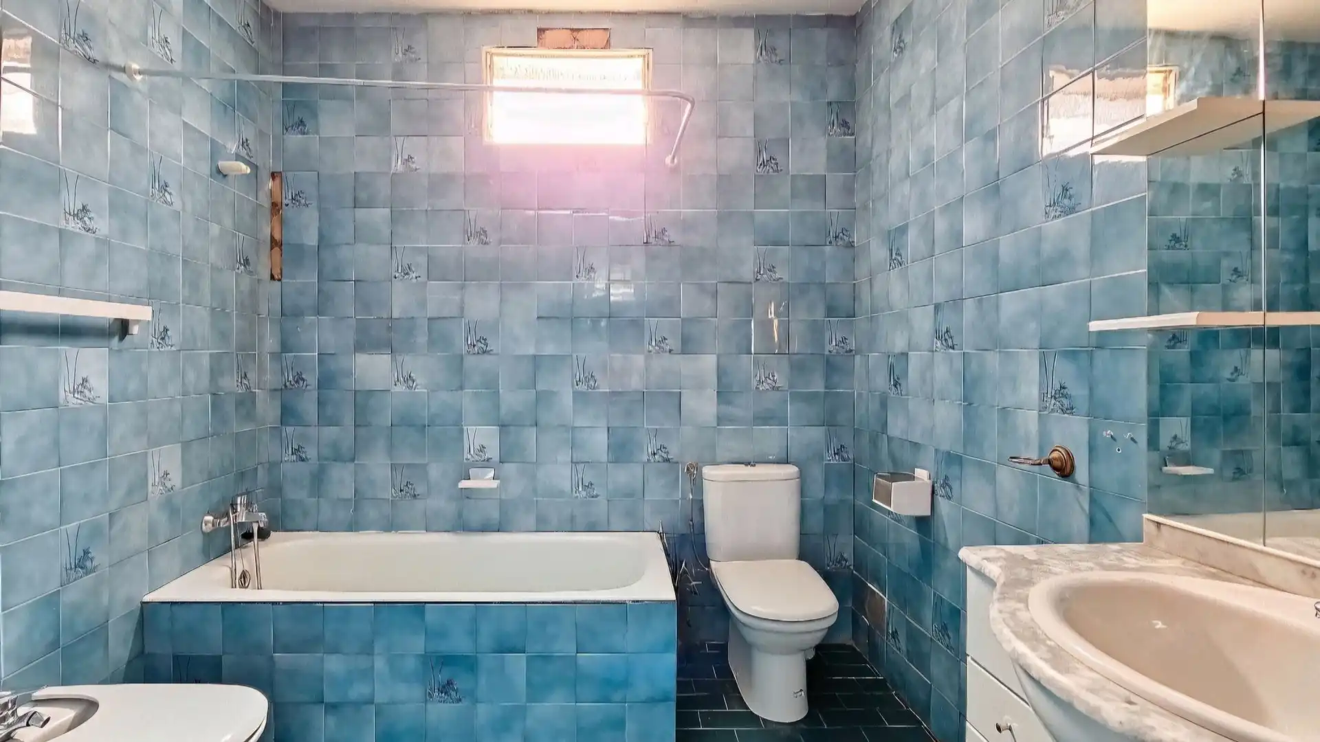 Baño de Finca rústica en venta en Laujar de Andarax con Aire acondicionado, Calefacción y Terraza
