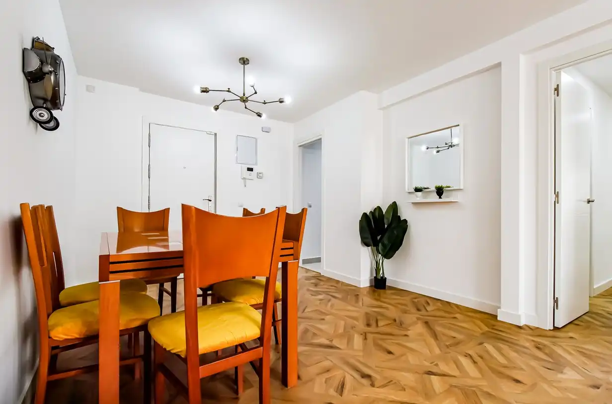 Dining room of Flat for sale in Madrid  with Air Conditioner, Heating and Terrace