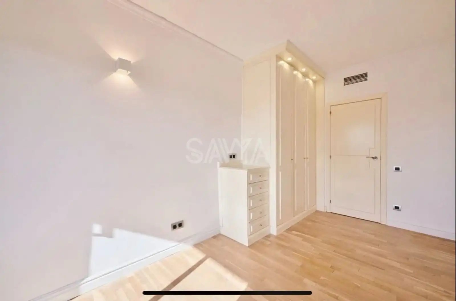 Schlafzimmer von Wohnung zur Miete in Barcelona mit Klimaanlage, Heizung und Terrasse