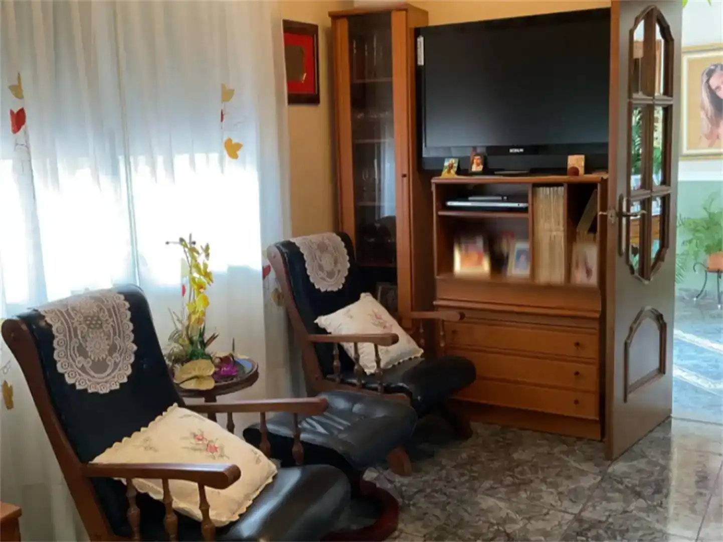 Sala d'estar de Casa o xalet en venda en Benigànim amb Aire condicionat, Piscina i Balcó