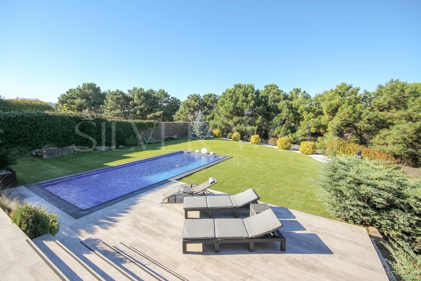 Jardí de Casa o xalet en venda en La Roca del Vallès amb Aire condicionat, Calefacció i Jardí privat