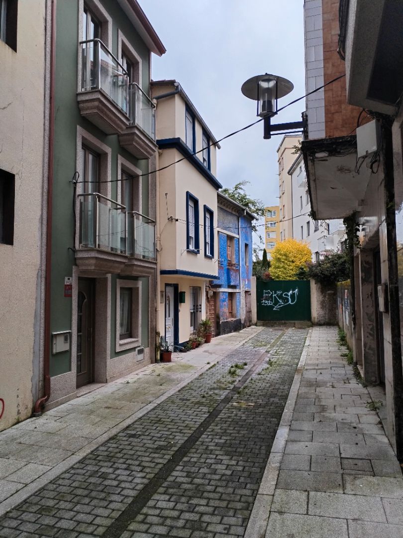 Exterior view of Single-family semi-detached for sale in Sada (A Coruña)  with Heating, Furnished and Oven