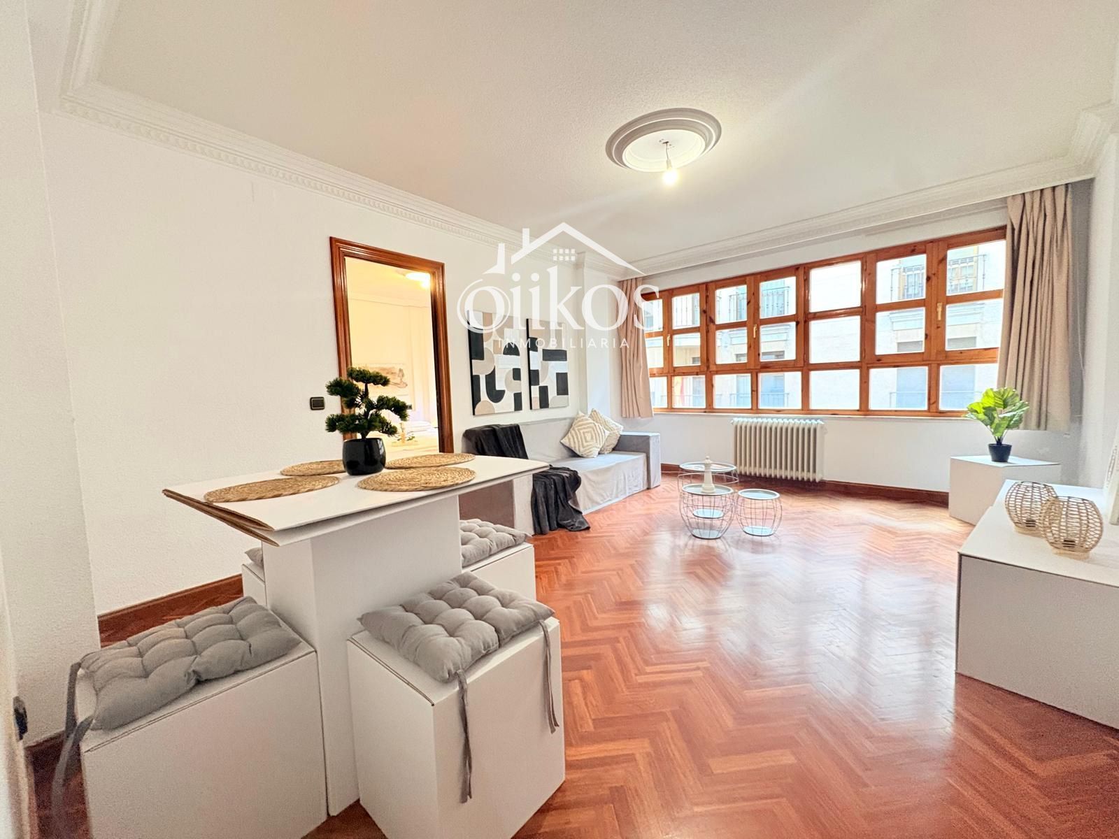 Vista exterior de Piso en venta en Salamanca Capital con Calefacción, Parquet y Balcón