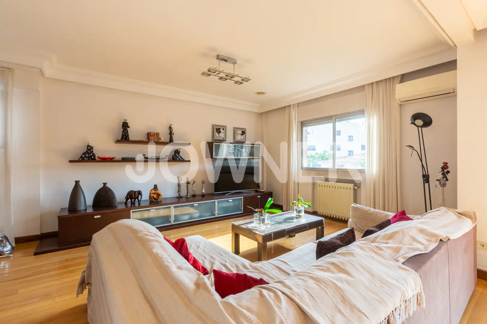 Sala de estar de Piso en venta en Pozuelo de Alarcón con Aire acondicionado, Calefacción y Terraza