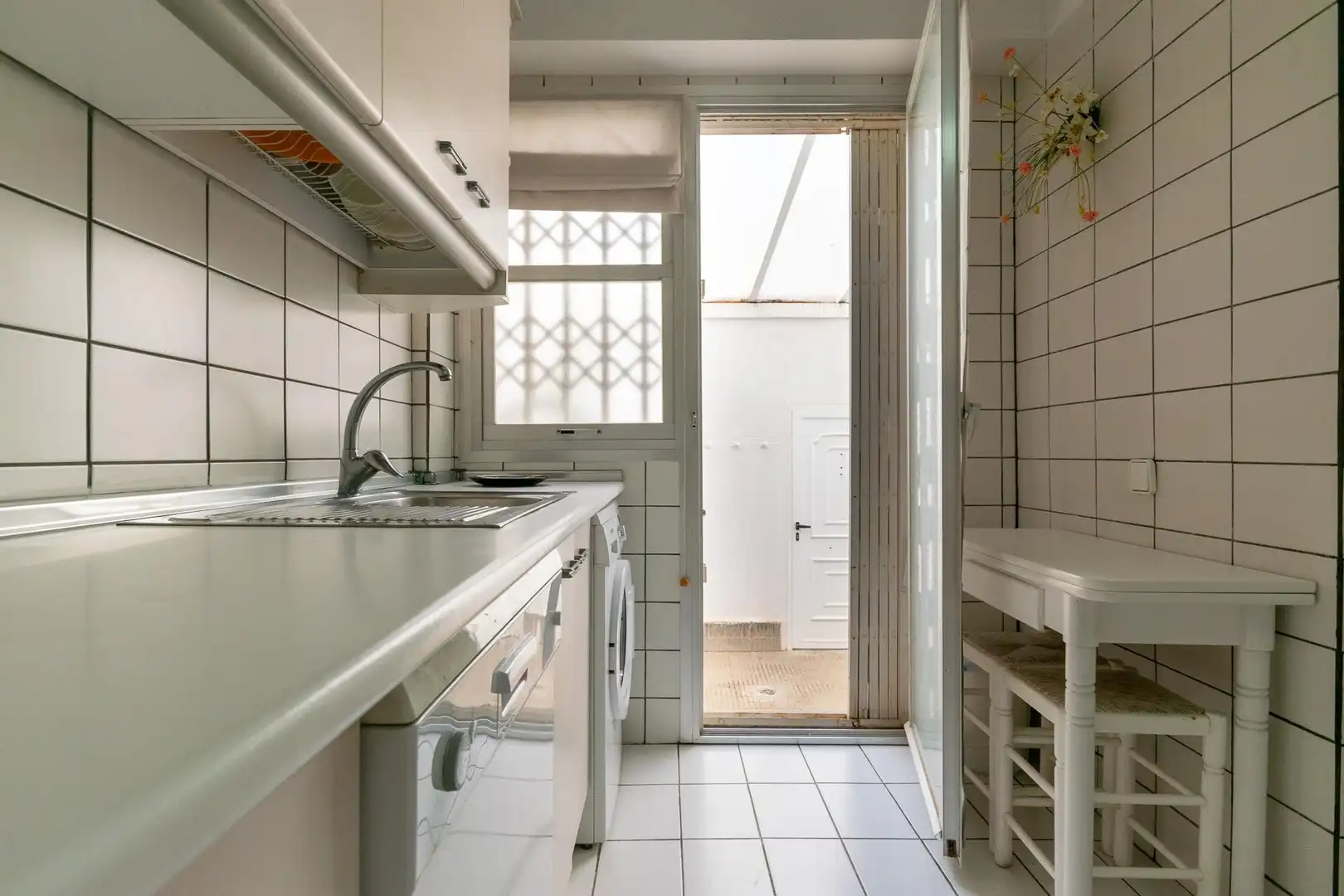 Cocina de Casa adosada en venta en Santa Pola con Jardín privado y Terraza