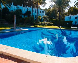 Swimming pool of Apartment to rent in Pedreguer  with Air Conditioner and Terrace