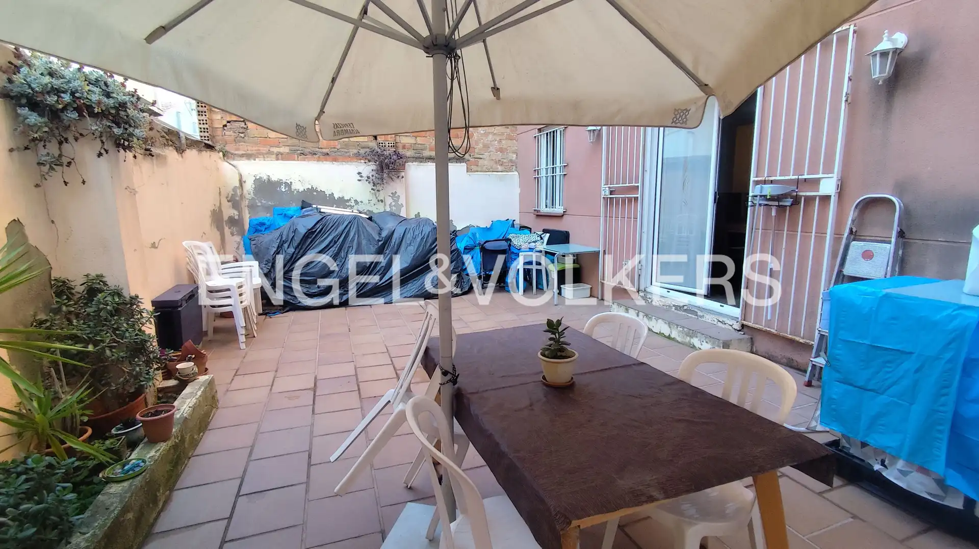 Terrace of Ground floor for sale in Barcelona  with Heating, Parquet flooring and Terrace