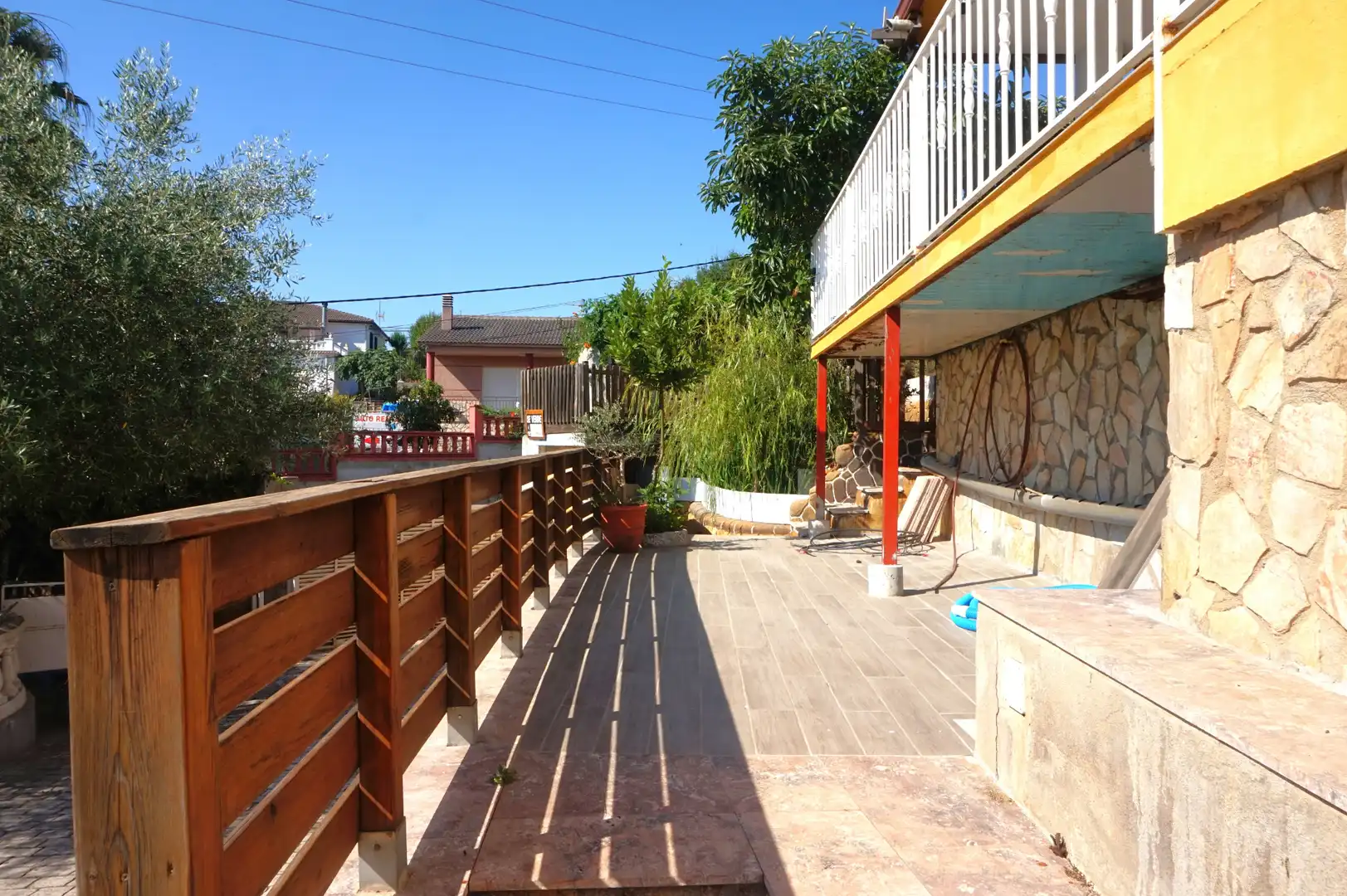Terrassa de Casa o xalet en venda en Fogars de la Selva amb Calefacció, Jardí privat i Terrassa
