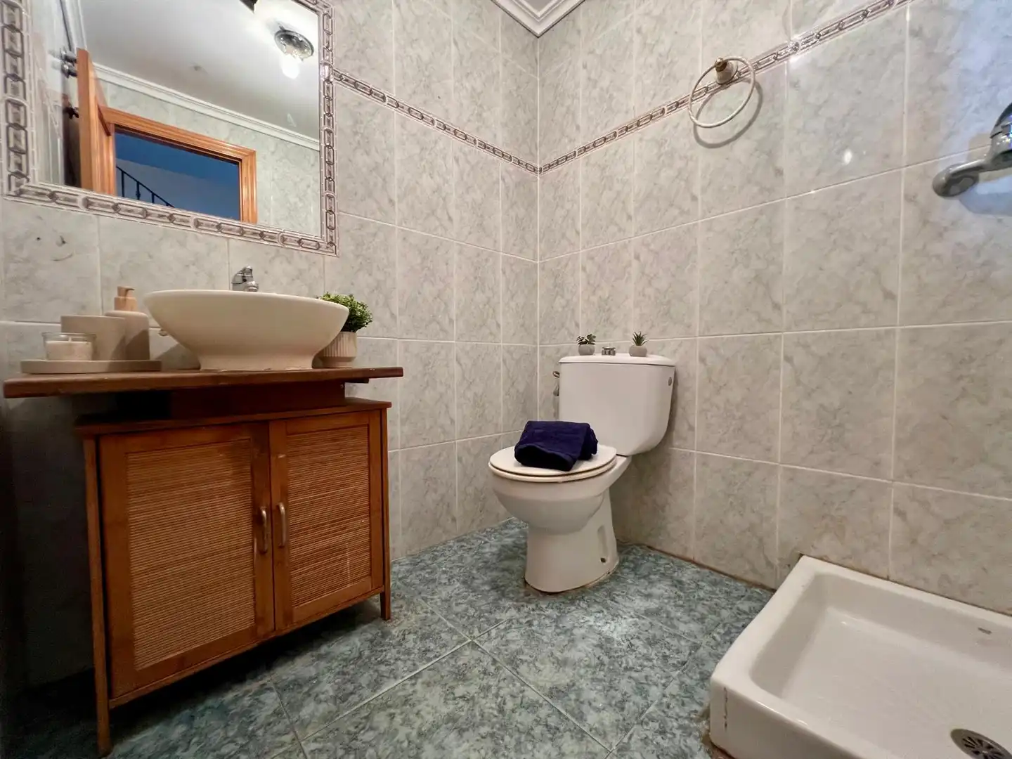 Baño de Casa adosada en venta en Canet d'En Berenguer con Aire acondicionado, Calefacción y Terraza