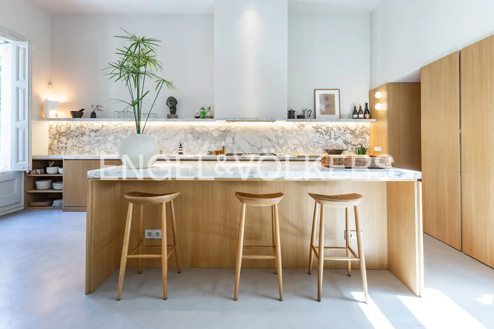 Kitchen of Houses for rent in Barcelona  with Air Conditioner, Heating and Private garden